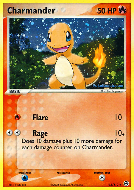 Carta de la expansión FireRed y LeafGreen