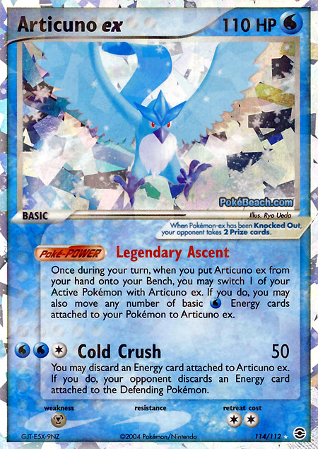 Carta de la expansión FireRed y LeafGreen