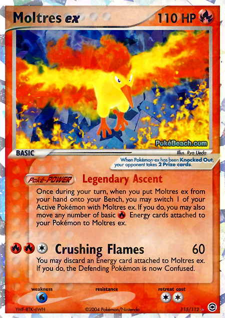 Carta de la expansión FireRed y LeafGreen