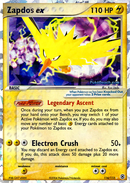 Carta de la expansión FireRed y LeafGreen