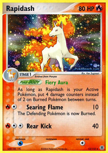 Carta de la expansión FireRed y LeafGreen