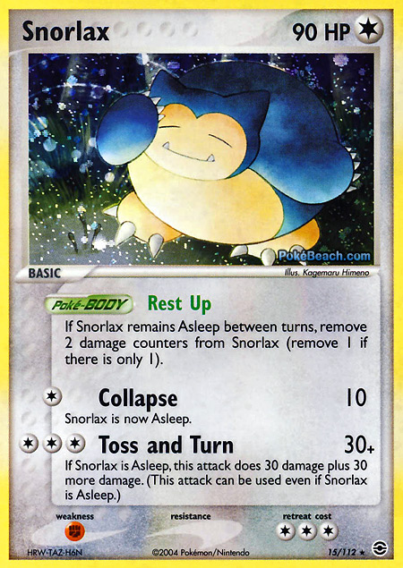 Carta de la expansión FireRed y LeafGreen