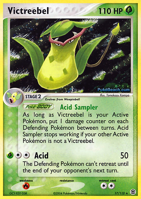 Carta de la expansión FireRed y LeafGreen