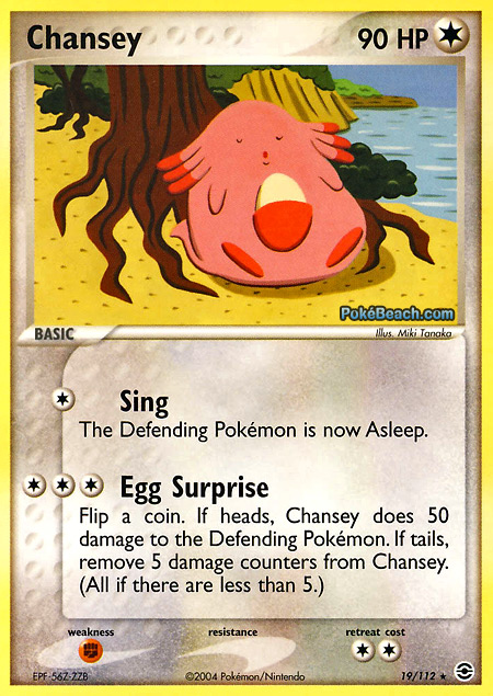 Carta de la expansión FireRed y LeafGreen