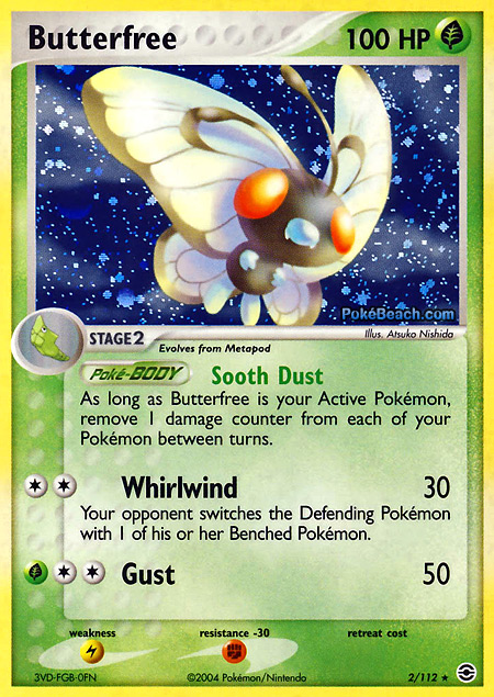 Carta de la expansión FireRed y LeafGreen