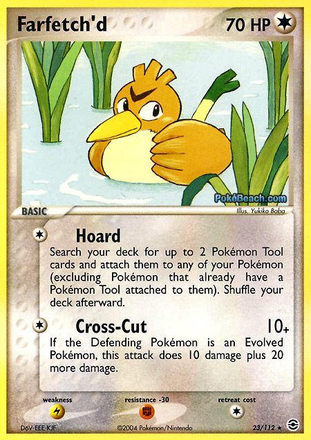 Carta de la expansión FireRed y LeafGreen