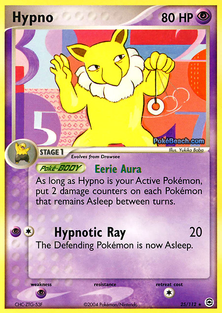 Carta de la expansión FireRed y LeafGreen