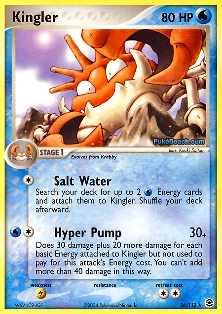 Carta de la expansión FireRed y LeafGreen