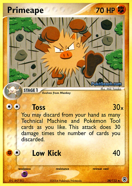 Carta de la expansión FireRed y LeafGreen