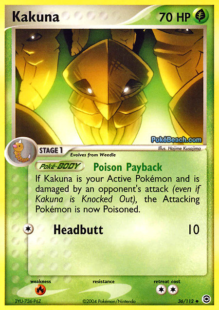 Carta de la expansión FireRed y LeafGreen
