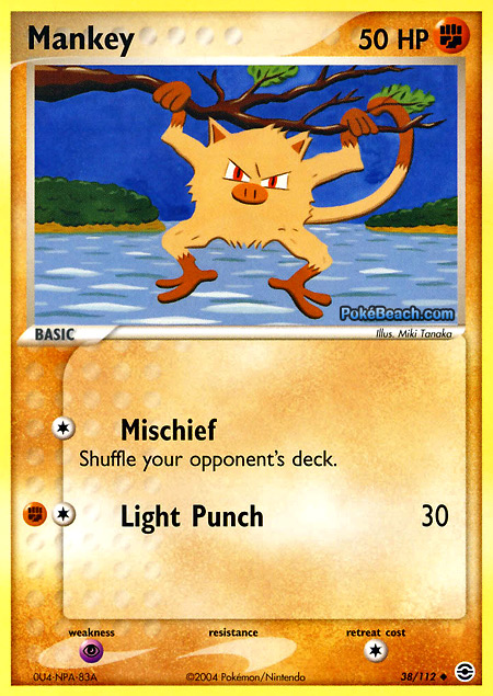 Carta de la expansión FireRed y LeafGreen