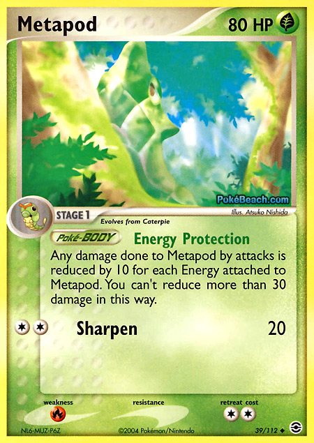 Carta de la expansión FireRed y LeafGreen