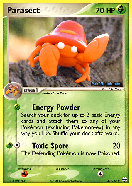 Carta de la expansión FireRed y LeafGreen