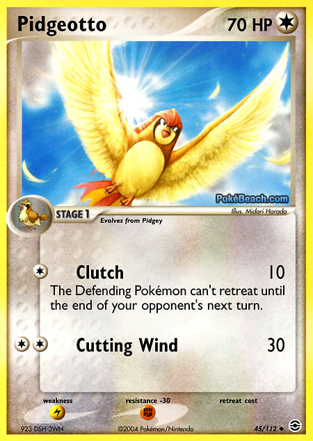 Carta de la expansión FireRed y LeafGreen