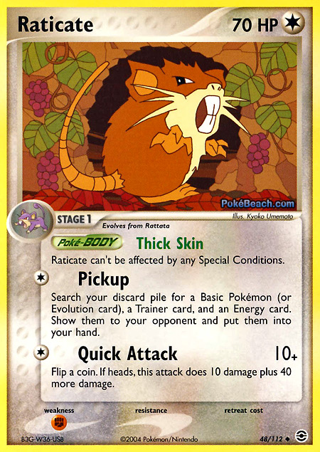 Carta de la expansión FireRed y LeafGreen
