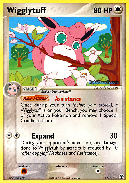Carta de la expansión FireRed y LeafGreen