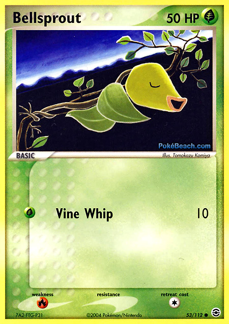 Carta de la expansión FireRed y LeafGreen