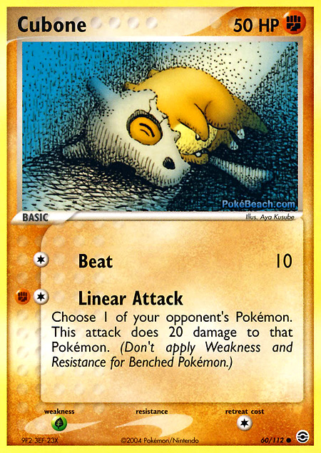 Carta de la expansión FireRed y LeafGreen