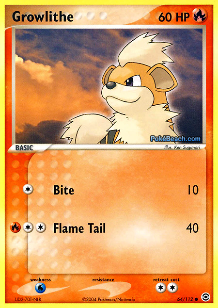 Carta de la expansión FireRed y LeafGreen
