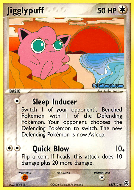 Carta de la expansión FireRed y LeafGreen
