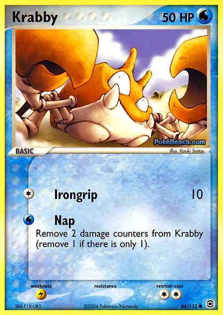 Carta de la expansión FireRed y LeafGreen