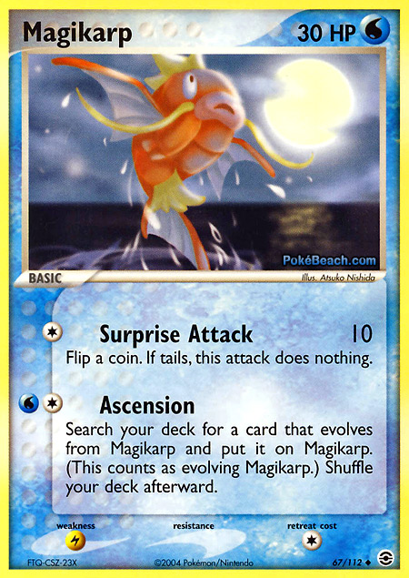 Carta de la expansión FireRed y LeafGreen