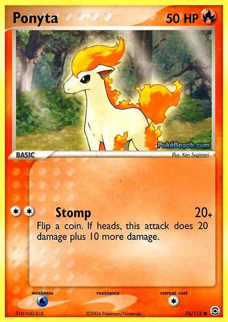 Carta de la expansión FireRed y LeafGreen