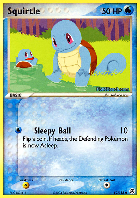 Carta de la expansión FireRed y LeafGreen