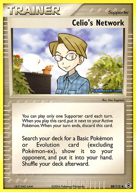 Carta de la expansión FireRed y LeafGreen