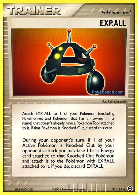 Carta de la expansión FireRed y LeafGreen