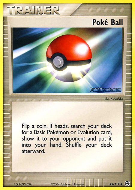 Carta de la expansión FireRed y LeafGreen