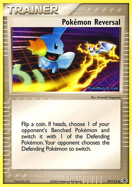 Carta de la expansión FireRed y LeafGreen