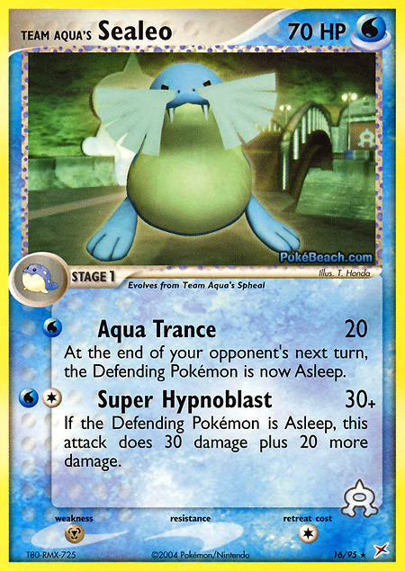 Carta de la expansión Team Magma Vs. Team Aqua