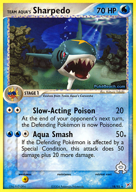 Carta de la expansión Team Magma Vs. Team Aqua