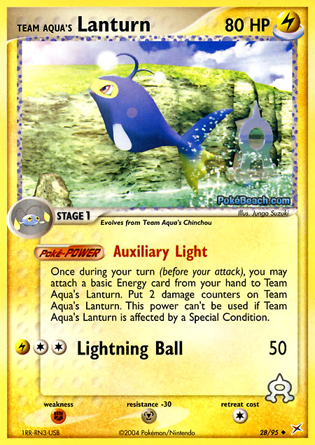 Carta de la expansión Team Magma Vs. Team Aqua
