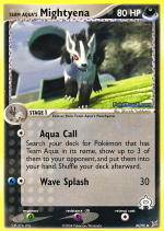 Carta de la expansión Team Magma Vs. Team Aqua