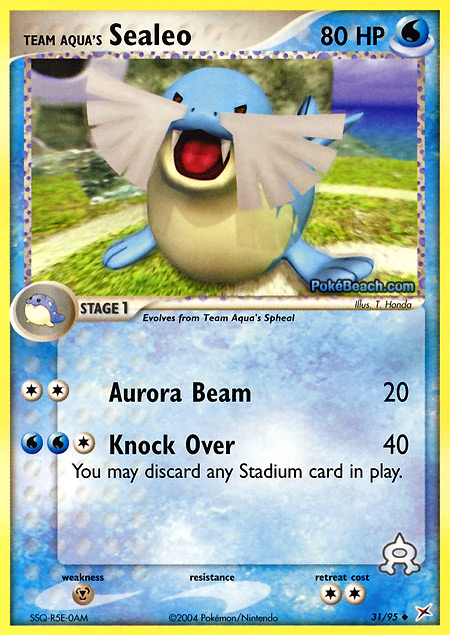 Carta de la expansión Team Magma Vs. Team Aqua