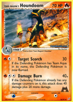 Carta de la expansión Team Magma Vs. Team Aqua