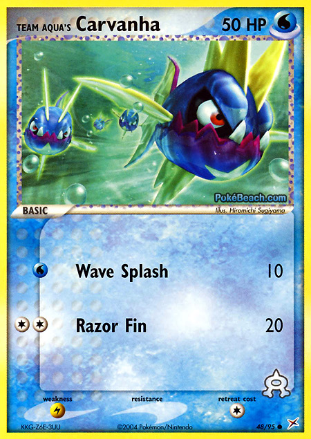 Carta de la expansión Team Magma Vs. Team Aqua