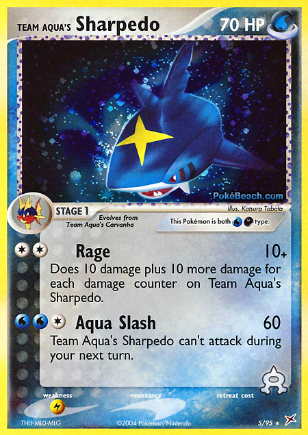 Carta de la expansión Team Magma Vs. Team Aqua
