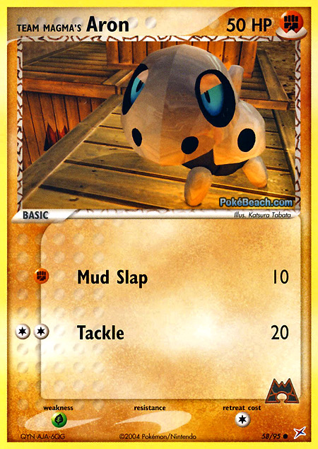 Carta de la expansión Team Magma Vs. Team Aqua