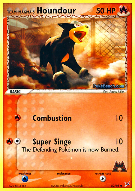 Carta de la expansión Team Magma Vs. Team Aqua
