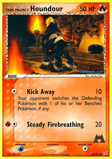 Carta de la expansión Team Magma Vs. Team Aqua