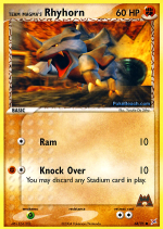 Carta de la expansión Team Magma Vs. Team Aqua