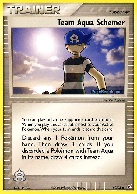 Carta de la expansión Team Magma Vs. Team Aqua