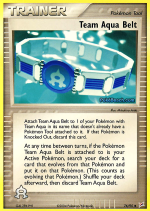 Carta de la expansión Team Magma Vs. Team Aqua