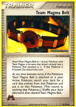 Carta de la expansión Team Magma Vs. Team Aqua