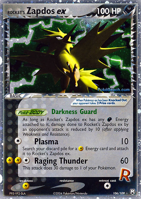 Carta de la expansión Team Rocket Returns