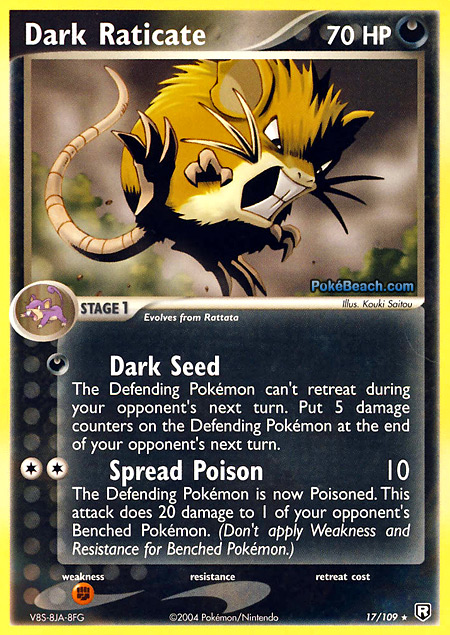 Carta de la expansión Team Rocket Returns
