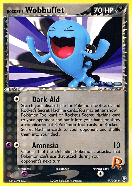 Carta de la expansión Team Rocket Returns